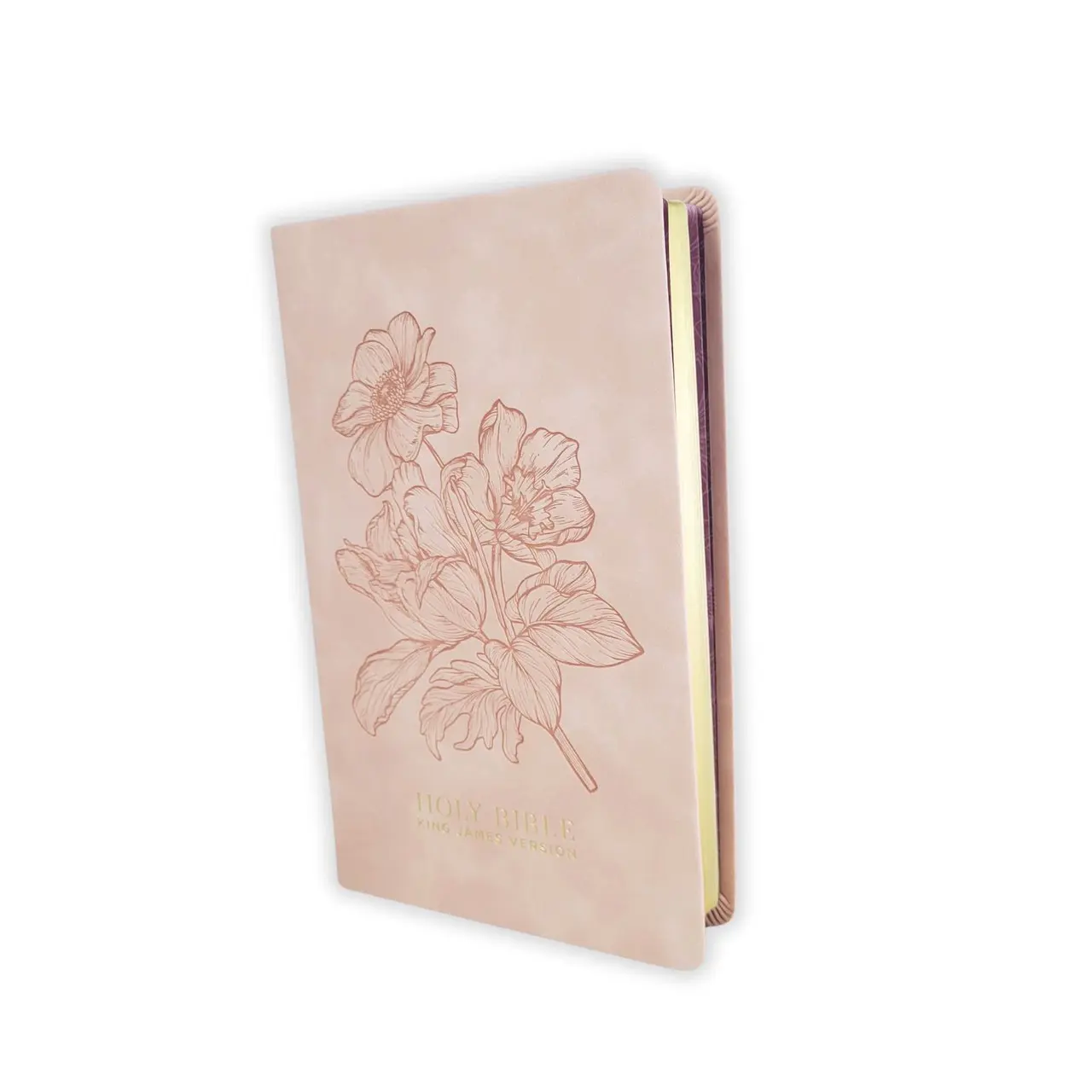 KJV Deluxe Gift Edition Bible taupe faux leather