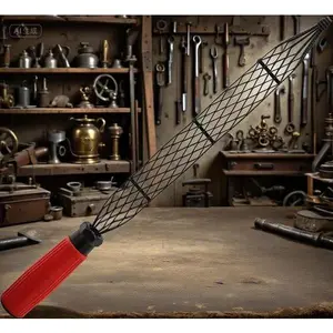 250mm SK Steel Hand Planer - Professional Woodworking Tool - Durable Japanese Saw Rasp - Precision L Size Planer - Reusable High-Quality Blade - Smooth Finish Wood Shaver soft grip storage pouch fiberglass handle