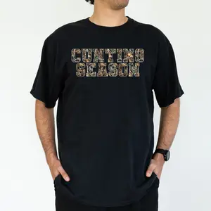 ChicCotton Funny Sarcastic Hunting Season Comfort Colors Shirt, Funny Hunter Men T-shirt, Hunting Lover Graphic Tee For Men, Adult Humor Men Clothing
