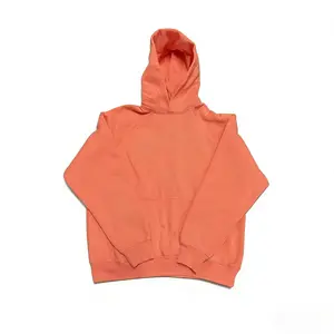 Hoodie 'Coral' Unisex Medium Fit Vibrant Color Versatile Casual Wear with Pocket Stylish Menswear
