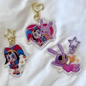 The Amazing Digital Circus Acrylic Keychain | Pomni, Jax, Funnybunny
