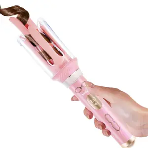 VASK Auto Curling Iron,Anti-scalding auto curling iron with adjustable direction and time reminder,12 Temp settings,3 curl sizes(28mm,32mm,40mm)