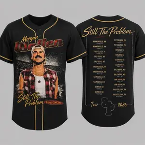 Wallen Still The Problem Tour 2026 Baseball Jersey