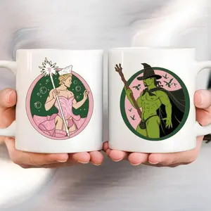 Wicked Witch Ceramic Mug, Wicked Movie Cup, Funny Wicked Fan Gift, Wicked Coffee Cup, Meme Inspired Mug