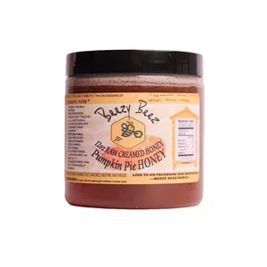Beezy Beez 12 oz Raw Creamed Honey Pumpkin Pie
