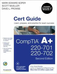 USED-CompTIA A+ 220-701 and 220-702 Cert Guide by Mark Edward Soper (Hardcover)