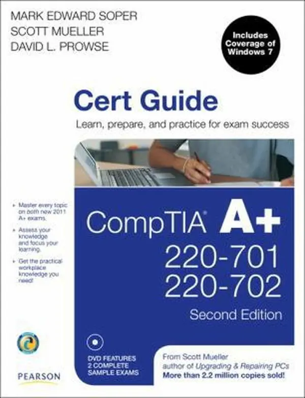 USED-CompTIA A+ 220-701 and 220-702 Cert Guide by Mark Edward Soper (Hardcover)