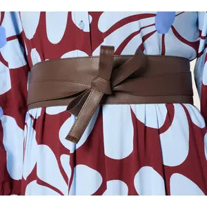 Complliments 100% Leather Obi Belt