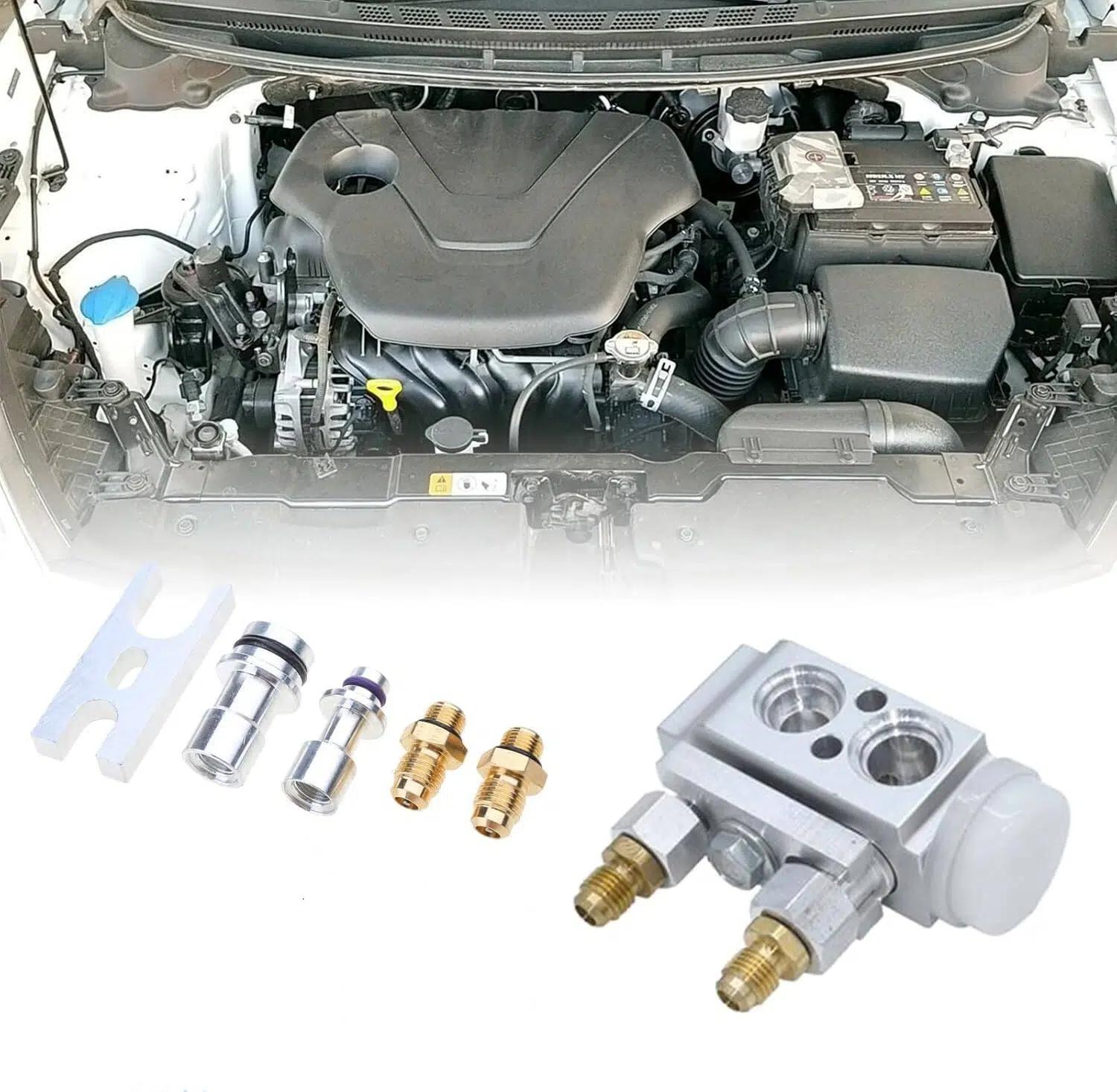 Car Air Conditioner Leak Test Plug Stoppers Air Conditionings Leak Detection Refrigerations HoseConnector Air Conditionings Leak Detection Tool,car accessories