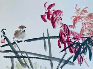 original painting from master zhu