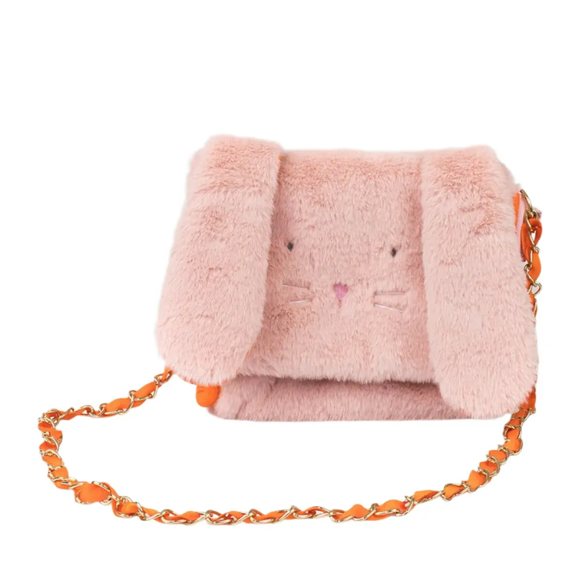 PLUSH FLOPPY EAR BUNNY BAG
