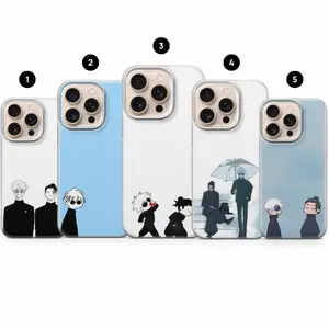 Jujutsu Kaisen phone case Gojo Satoru for iPhone 17 Air 16e Pro Max 15 14 13 | Samsung A57 A37 S26 Ultra S25 FE | Google Pixel 10A 9