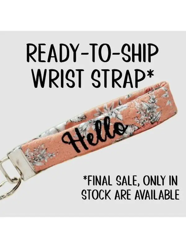 LIVE CLAIM - Wristlet Strap