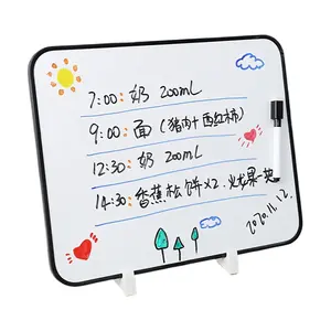 Small Whiteboard Small Blackboard Home Children Writing Board Teaching Erasable Drawing Board Desktop Whiteboard Magnetic Message Board