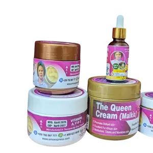 Queen Cream Malkia- Body Care, Cosmetic, Hydrating Formula in Colorful Container