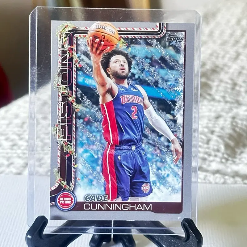 Cade Cunningham Holiday Insert | Topps Holiday H32