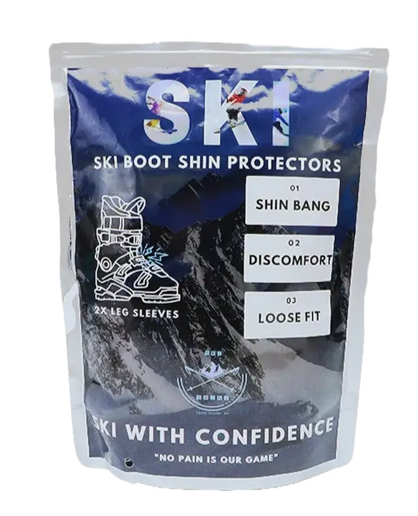 Ski Shins, Ski Boot Shin Protectors, Ski Without Pain!