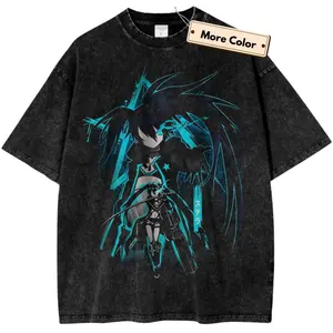 Mato Kuroi Shirt, Black Rock Shooter Shirt, Anime Shirt, Vintage T-Shirt, Graphic Tee, Vintage Tee Crew Neck, Trending T-shirt