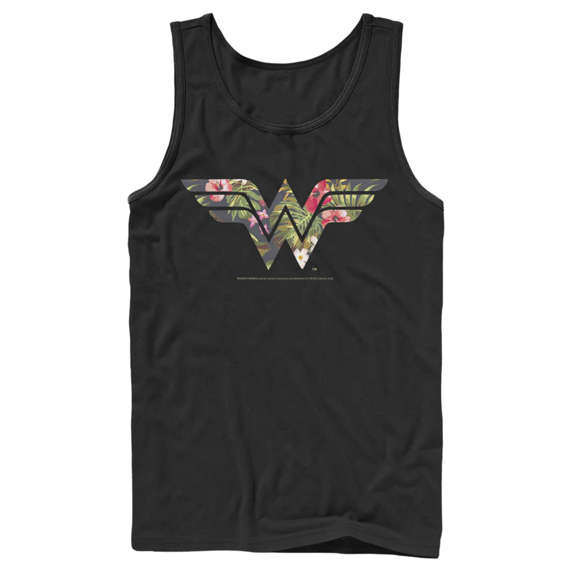 Men's Justice League Tropical Logo Tank Top