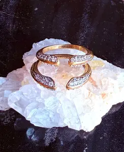 Phoenix Ring – Gold-Plated Statement Jewelry ( Set of 2)