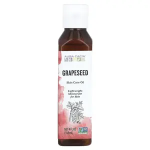 Aura Cacia Skin Care Oil,  Grapeseed, 4 fl oz (118 ml)