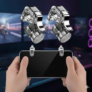 Mobile FPS Gameplay, Gaming Accessories, Mobile Gaming Controller, High-Performance Trigger & Joystick Grip, Enhance Aim Precision, Reaction Speed & Control, Esports Essential for PUBG, COD Mobile & More, Fast-Response Buttons Improve Competitive Edge