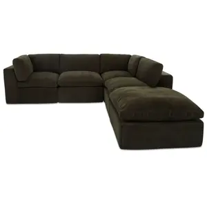 Cates Dream Modular Sectional Dark Green