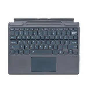 Microsoft Surface Pro 8/X Keyboard Cover ABS Chocolate Key Core Bluetooth 3.0/4.0/5.0 Dark Gray Tablet Keyboard
