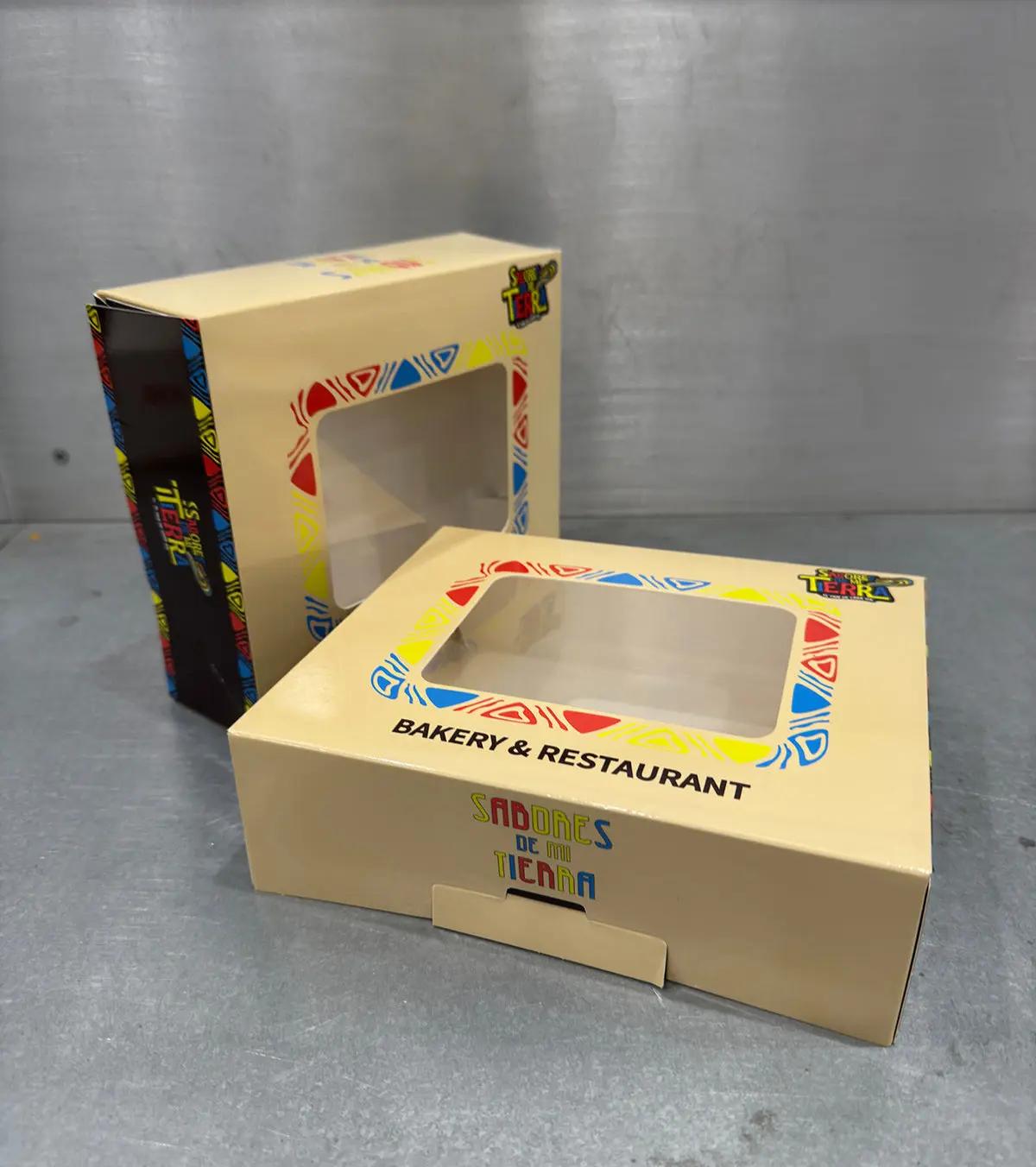Custom Cookie Boxes with Window & Small Cake Boxes