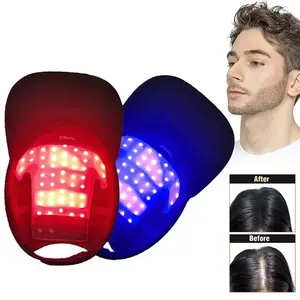 Anti-Hair Loss Treatment Cap, Flexible Fitting Helmet, Hair Growth Regeneration Light Therapy Device, Lhm-003 Model, Abs Material