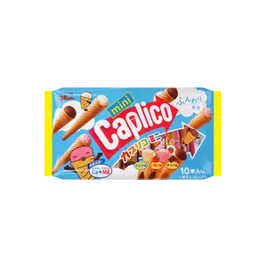 GLICO.JP Ice Cream Flavor Cone Snack 10pc 82.5g