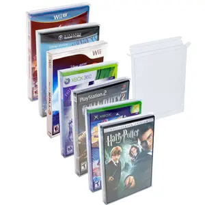 Protector Cases for PS2, XBOX, XBOX 360, Wii, Wii U and Gamecube DVD Video Games