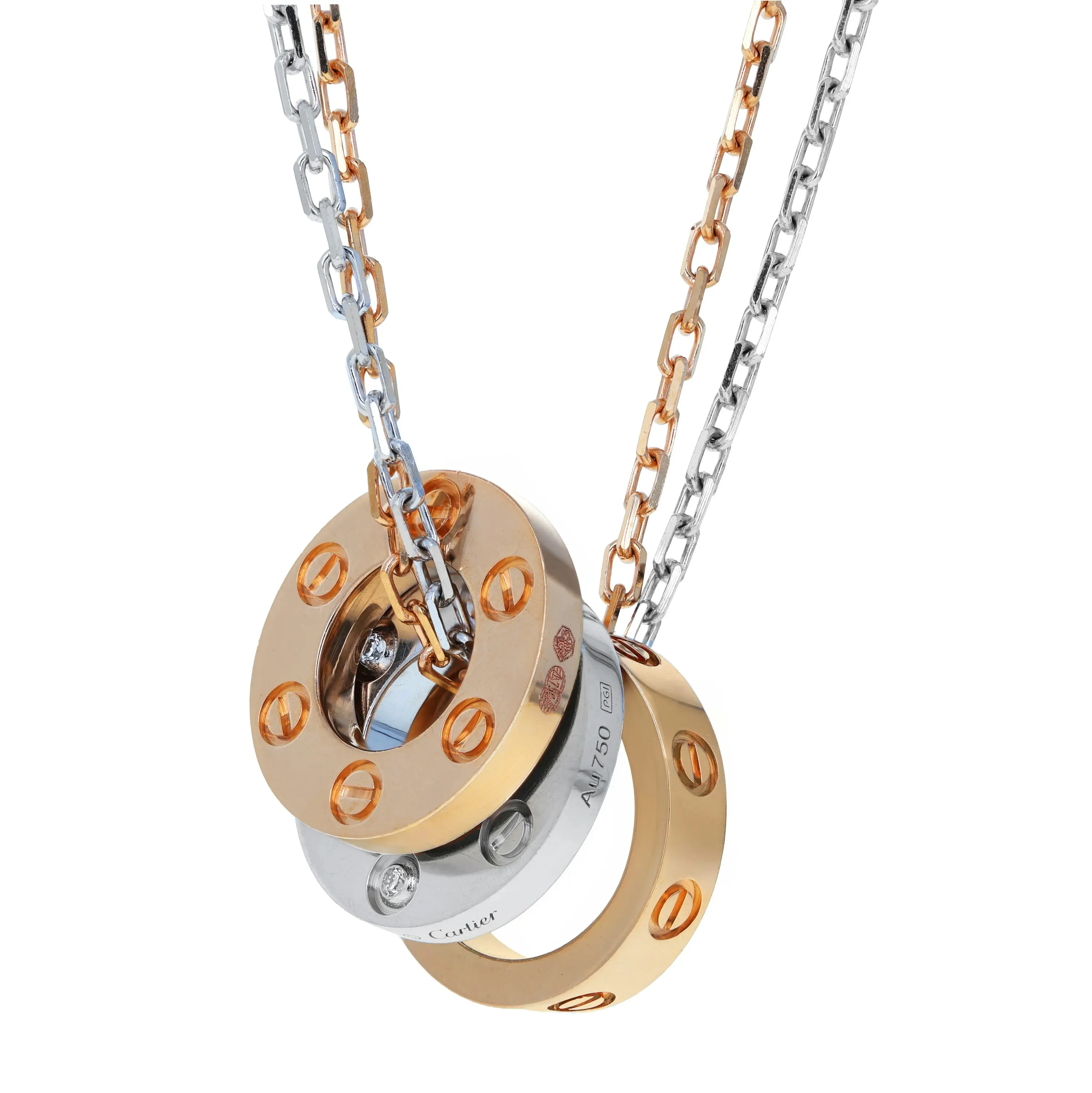 Pre-owned Cartier Love Pendant Necklace