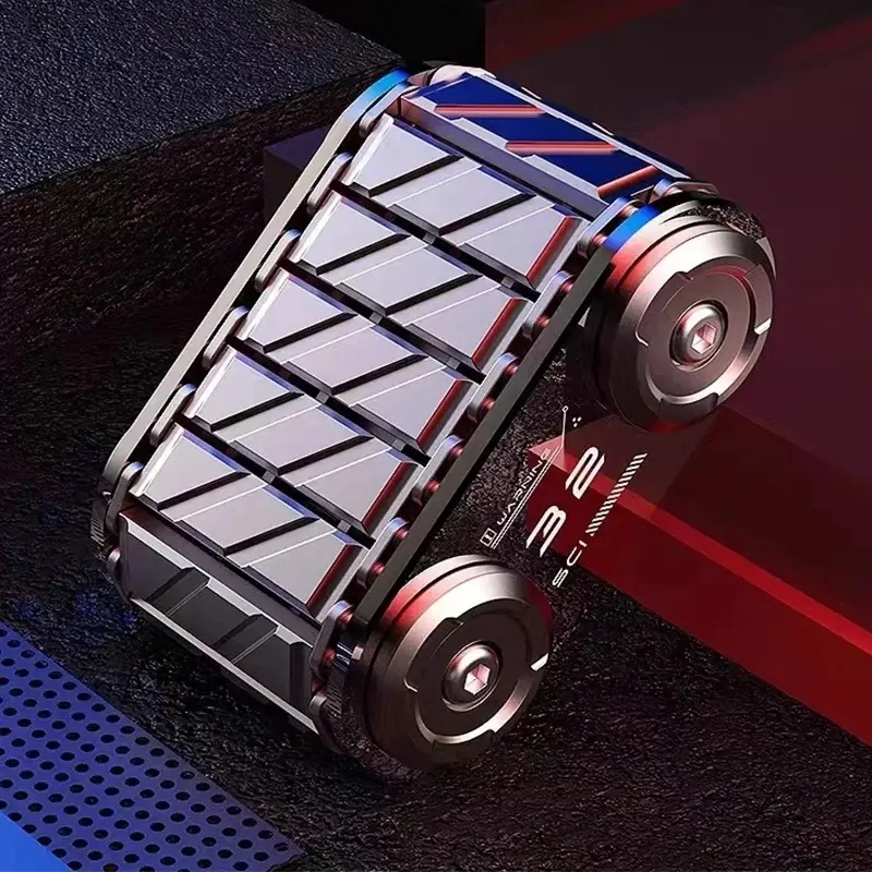 Tank Fidget Roller Autism ADHD Metal EDC Fidget Toy Desk Toy Anxiety Stress Relief Toy Adult Gift