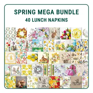 Mega SPRING Napkin Bundle - Lunch