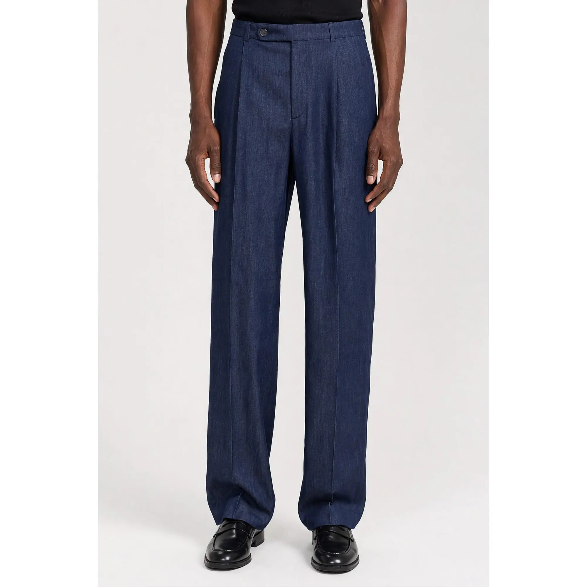 Jil Sander Cotton Chambray Trousers