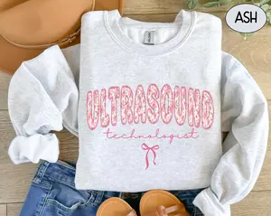 Ultrasound Technologist T-SHIRT Or Sweatshirt , Ultrasound Tech t-Shirt, Gift For Sonographer short sleeve, Sonography Student Grad Cotton Casual