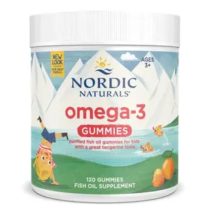 Nordic Naturals Omega 3 Gummies - Daily Omega-3s, DHA & EPA, 120 Ct for Essential Health Support - Healthcare, Vitamin