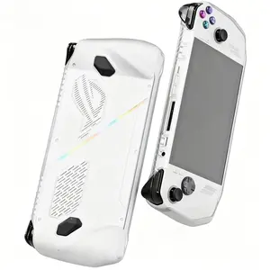 ROG Ally Protective Case, Protector with Textured Grips, Full Protection and Stand, Shock-Absorption, Non-Slip, Anti-Scratch Cover Design, Durable, Flexible TPU Cover, Crystal Clear, Lightweight Gaming Accessory
