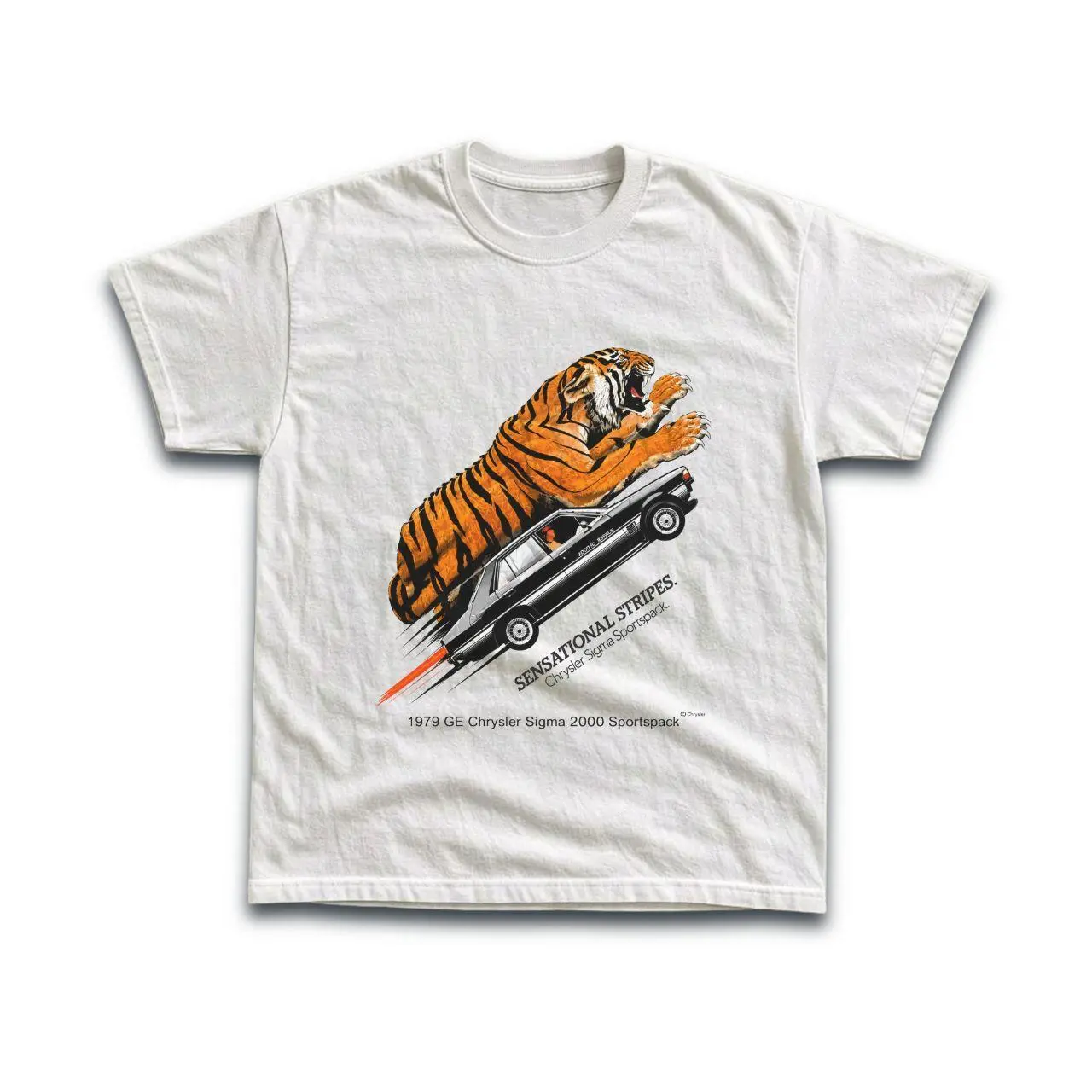 Chrysler Graphic Tee - Vintage Inspired Y2K Grunge Men's Streetwear Top