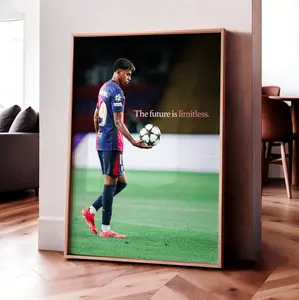 Lamine Yamal 'Limitless' Poster, Gift For Fans ( Unframed - Print Only )