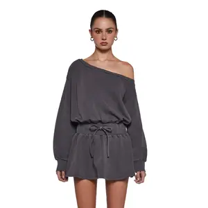 Fingers Crossed Sweatshirt Dress