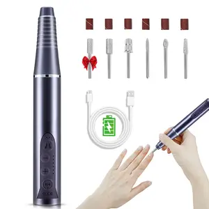 JODSONE Controllable Speed Portable Nail Drill Professional Electric 25000RPM Home Salon Polishing Manicure Nail Drill JODSONE Controllable Speed Portable Nail Drill Professional Electric 25000RPM Home Salon Polishing Manicure Nail Drill