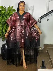 FRINGE LUXE KAFTAN (ONION PINK)