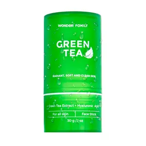 Green Tea Stick for Deep Pore Cleansing and Oil Control, Purifying Mask with Natural Green Tea Extract for Clearer, Smoother Skin
