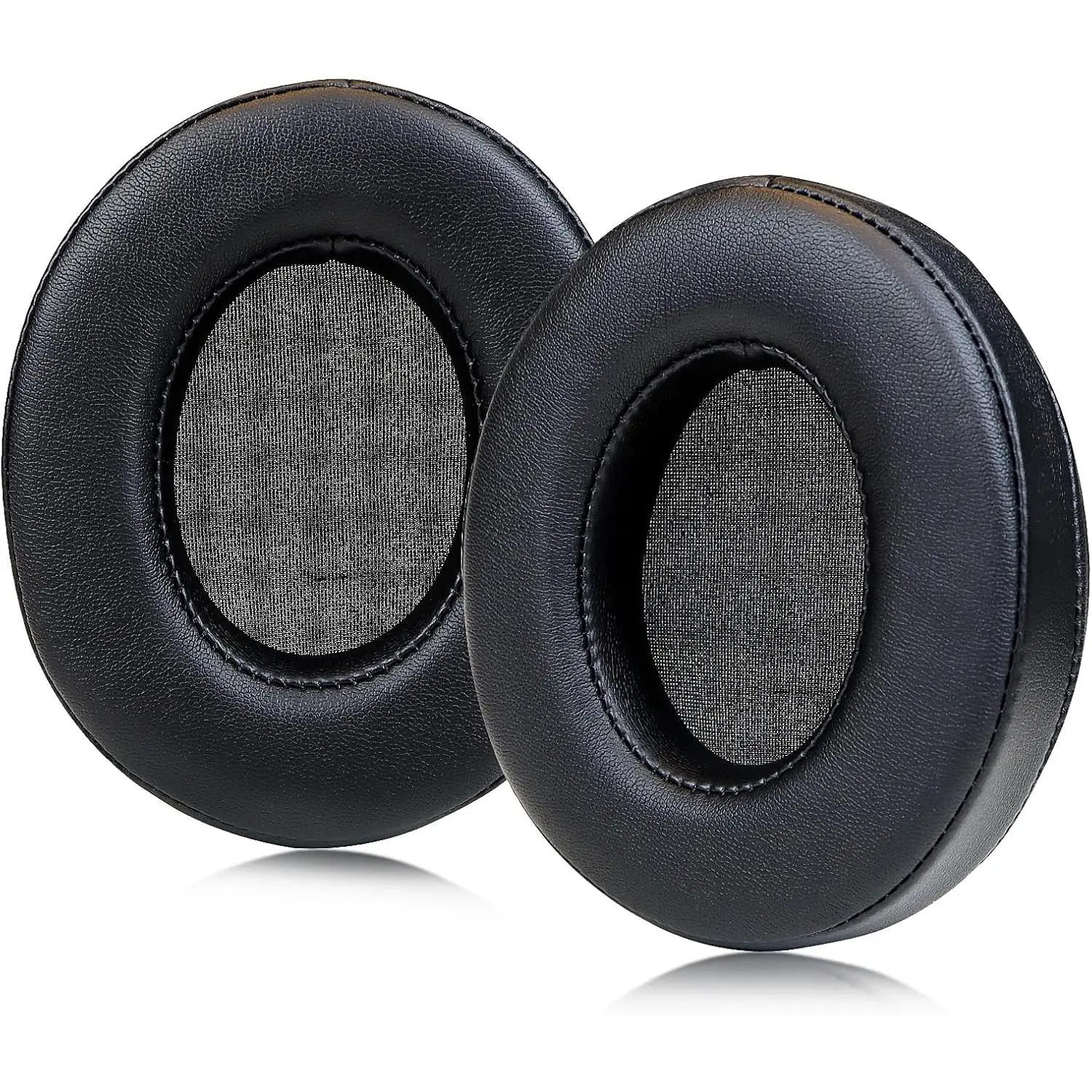 Replacement Earpads Accessories for Philips SHP9500, SHP9500S Headphones - Noise-Isolating Memory Foam, Soft Protein Leather, Durable Black Cushions