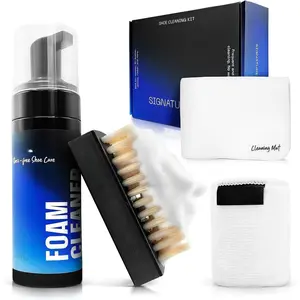 Shoe Cleaner Kit - Mess-free, , and Delicate Shoe Cleaning Kits, Quick Dry, , Safe   Materials.