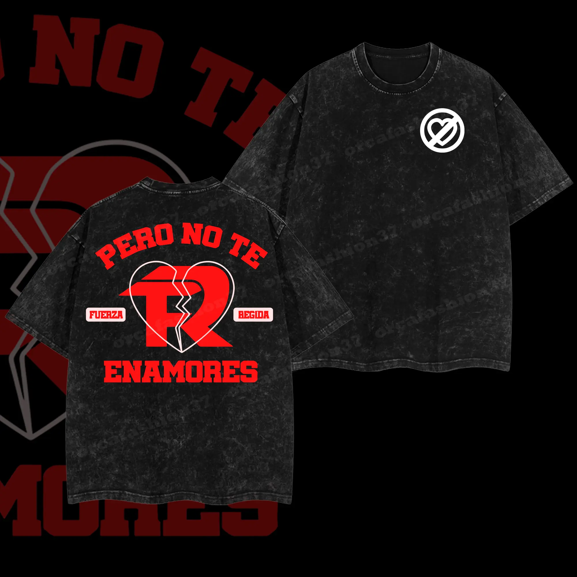 Vintage Fuerza Regida Pero No Te Enamores Album 2.03 Graphic T-Shirt, Tatino Streetwear Fashion, Regional Mexicano Shirt, Fuerza Regida Merch, Menswear Top Y2K Mexico, Pepper Comfort Colors