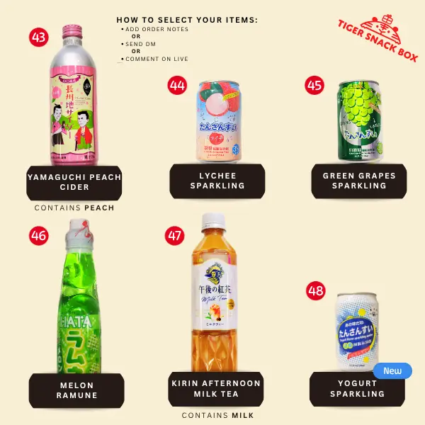 Build your Drinks Bundle - Drinks from Japan, Korea, Taiwan & more!