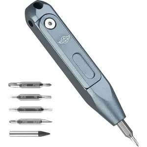 Otacle D1 Mini Precision  Set, 9 in 1 EDC Multi Bit Pocket , Industrial S2 Steel  Bits for Work or Daily Use